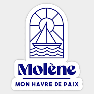 Molène my haven of peace - Brittany Morbihan 56 BZH Sea Sticker